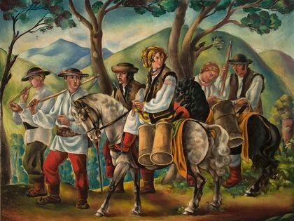 Hutsuls on their way