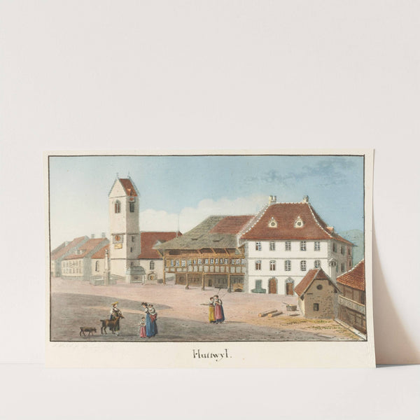 Huttwyl by Jakob Samuel Weibel