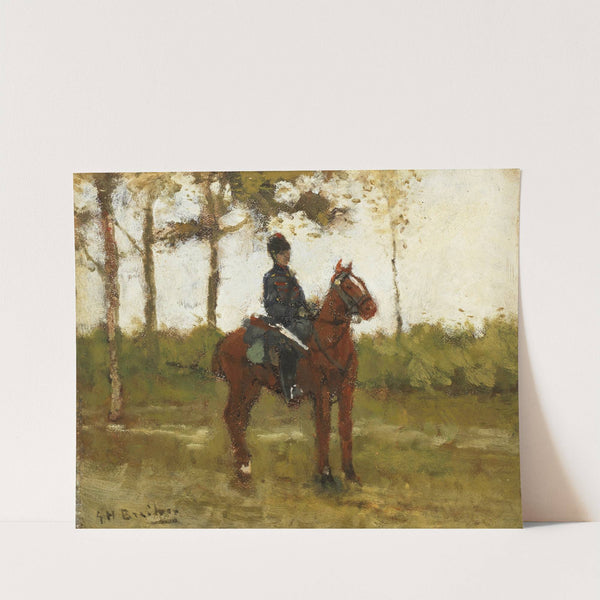 Huzaar by George Hendrik Breitner