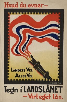 Hvad du evner – Tegn i Landslånet – Vort eget lån. (1920)