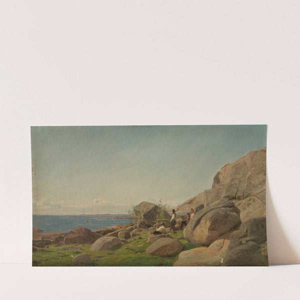 Hviledag ved Hvaler (1874) by Amaldus Nielsen