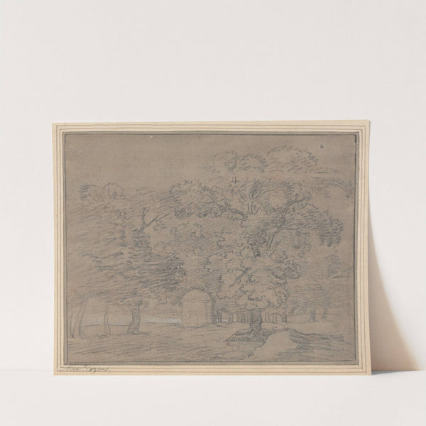 Hyde Park (between 1746 and 1750) by Alexander Cozens