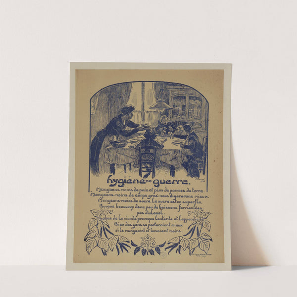 Hygiène de guerre (1918) by Victor Prouvé