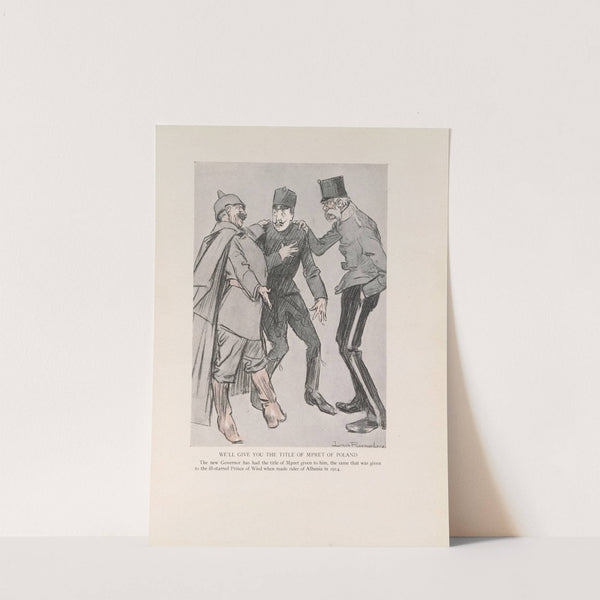 I—’A Knavish Piece of Work’ (1916-1917) by Louis Raemaekers