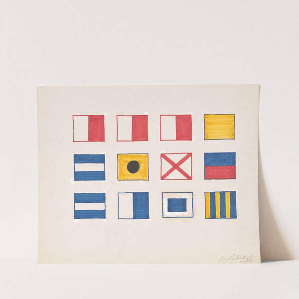 I am in international waters by Arnold Mesches