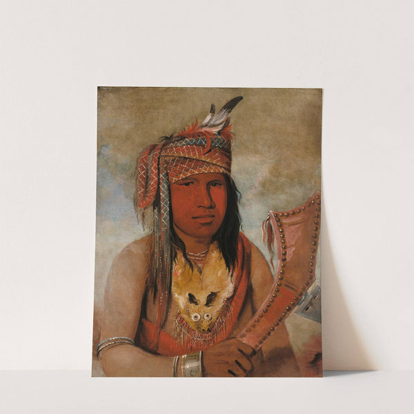 I-An-Be-W'ah-Dick, Male Caribou, a Brave by George Catlin