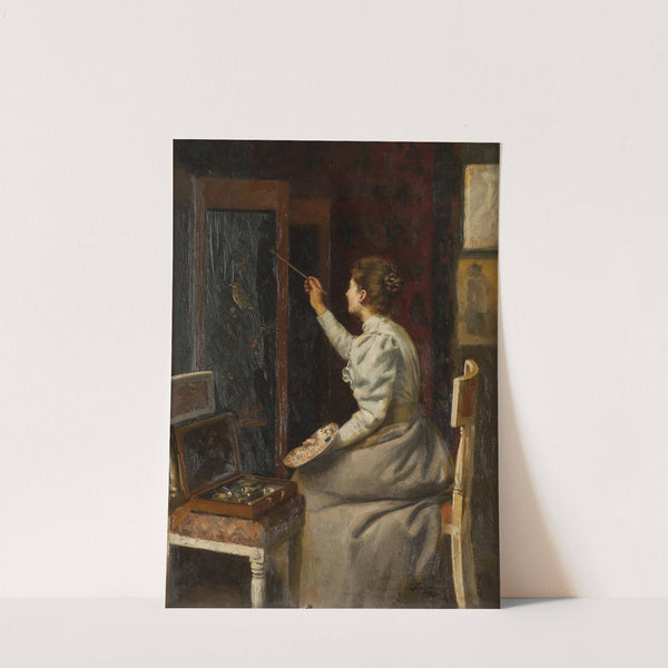 I ateljén by Emanuel Lindgren