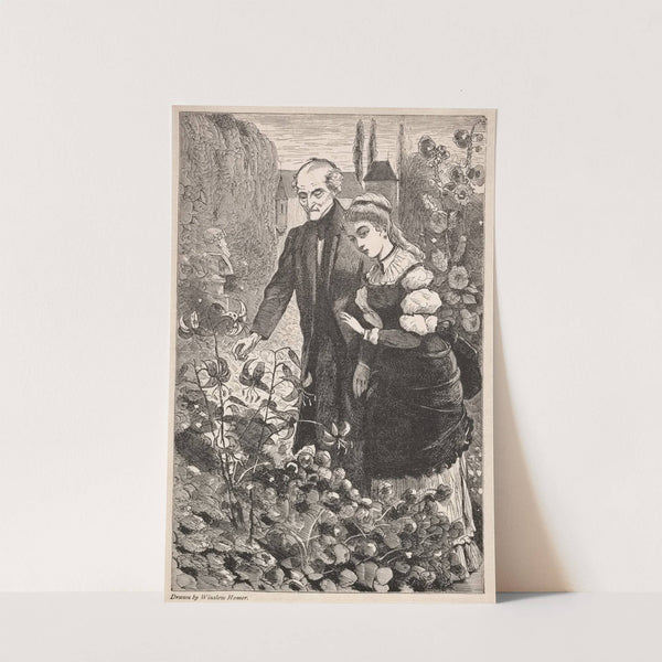 ‘I Call them my Children – To Myself, Susan.’ (1869) by Winslow Homer