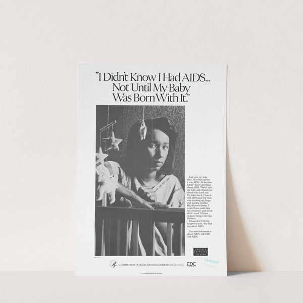 I didn't know i had AIDS... Not until my baby was born with it by Centers for Disease Control and Prevention