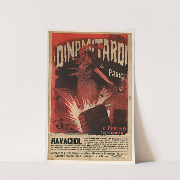 I Dinamitardi di Parigi Ravachol (1890) by Ottavio Rodella Tavio