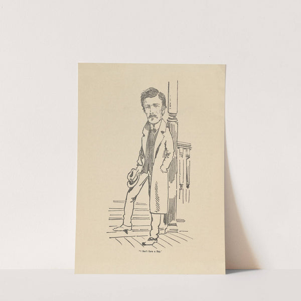 I don’t care a rap by William Orpen