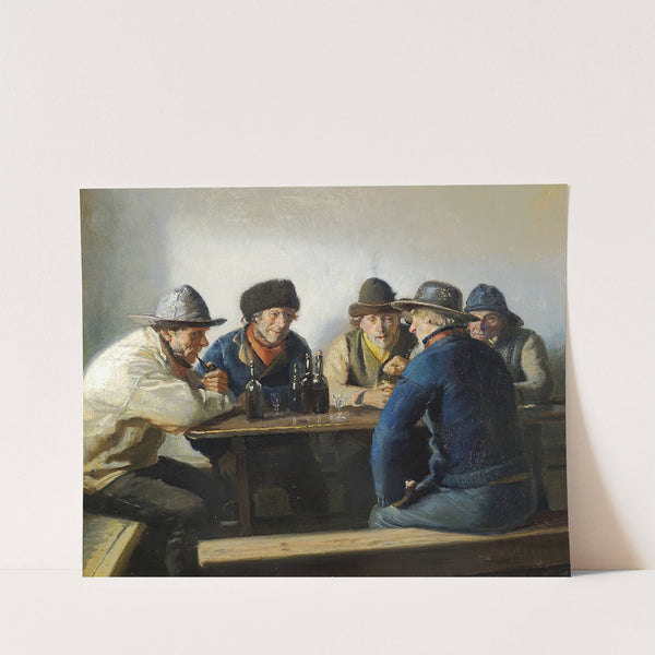 I en Krostue (1888) by Michael Ancher