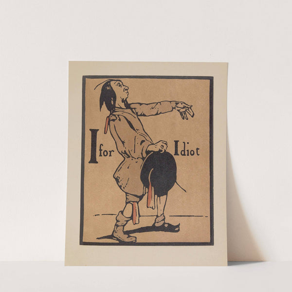 I for Idiot (1899) by William Nicholson