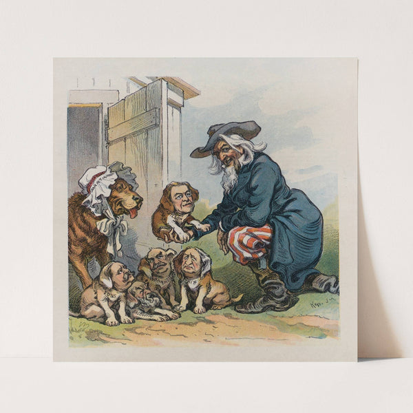 Money talks (1906) by Udo Keppler