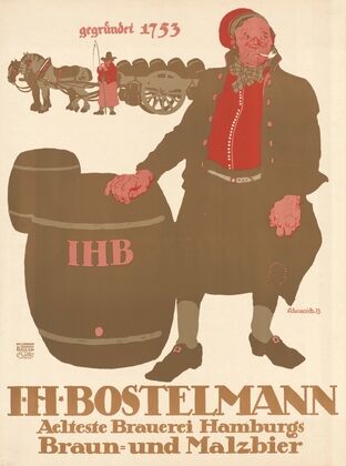 I.H. Bostelmann. Älteste Brauerei Hamburgs (1913)