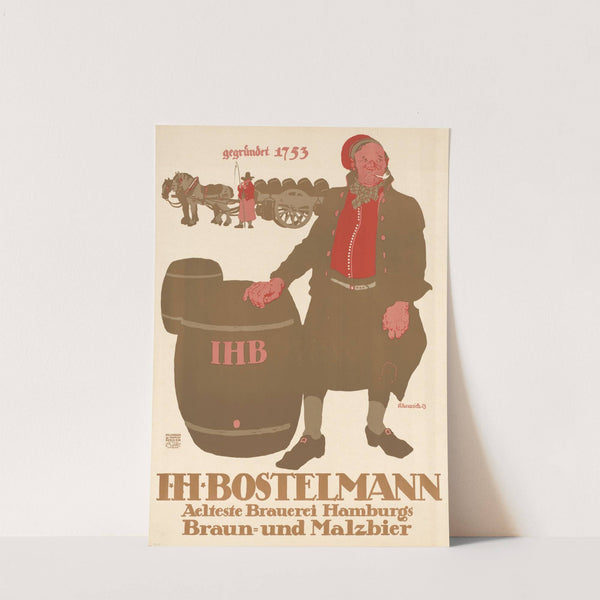 I.H. Bostelmann. Älteste Brauerei Hamburgs (1913) by Paul Scheurich