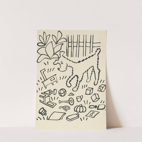 I Had a Dog and a Cat Pl 13 by Josef Čapek