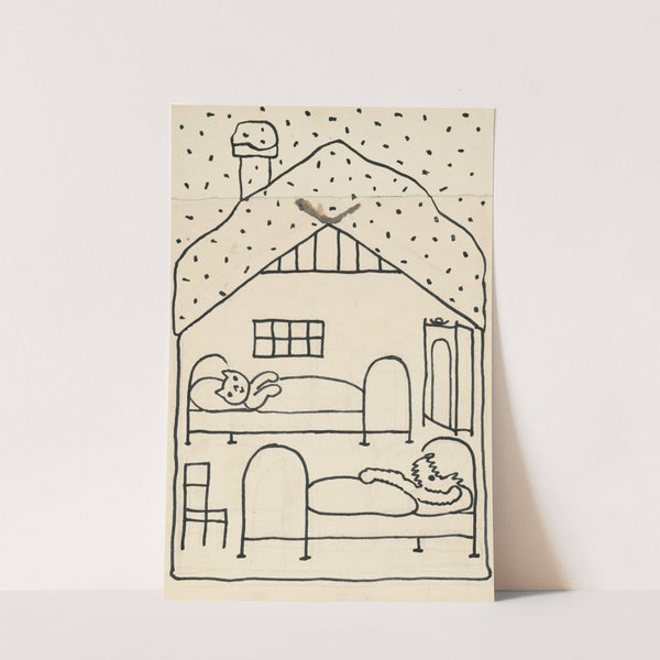 I Had a Dog and a Cat Pl 18 by Josef Čapek