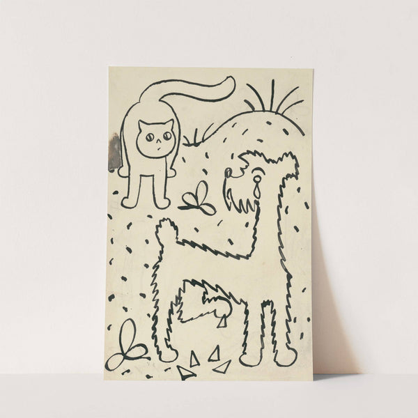 I Had a Dog and a Cat Pl 21 by Josef Čapek