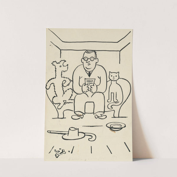 I Had a Dog and a Cat Pl 25 by Josef Čapek