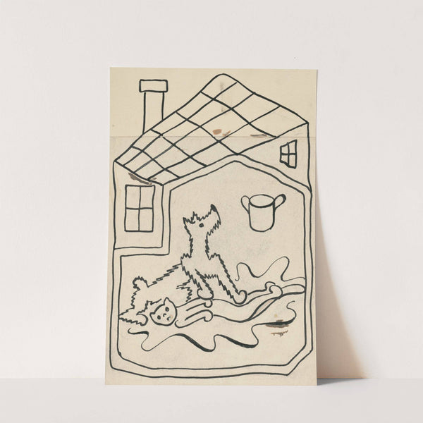 I Had a Dog and a Cat Pl 26 by Josef Čapek