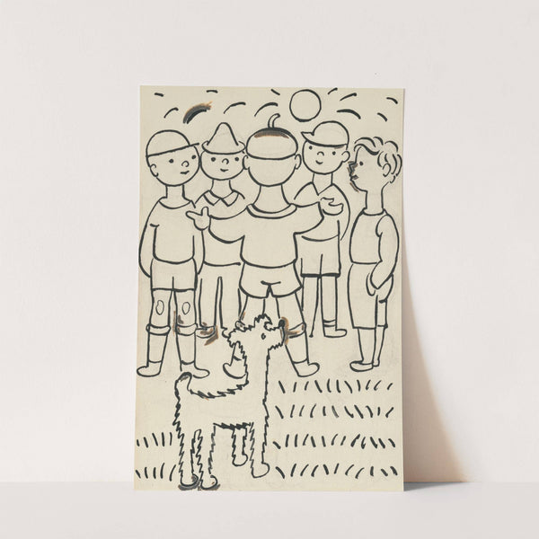 I Had a Dog and a Cat Pl 31 by Josef Čapek