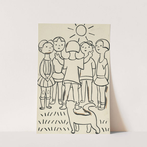 I Had a Dog and a Cat Pl 32 by Josef Čapek