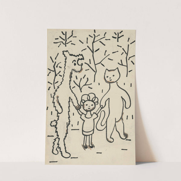 I Had a Dog and a Cat Pl 36 by Josef Čapek