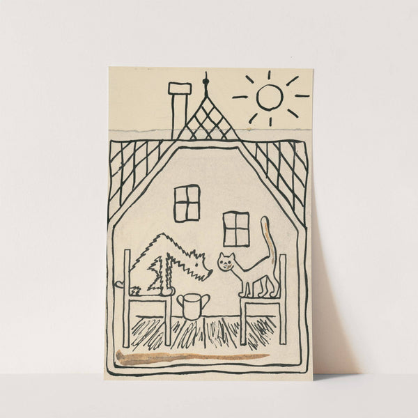 I Had a Dog and a Cat Pl 39 by Josef Čapek