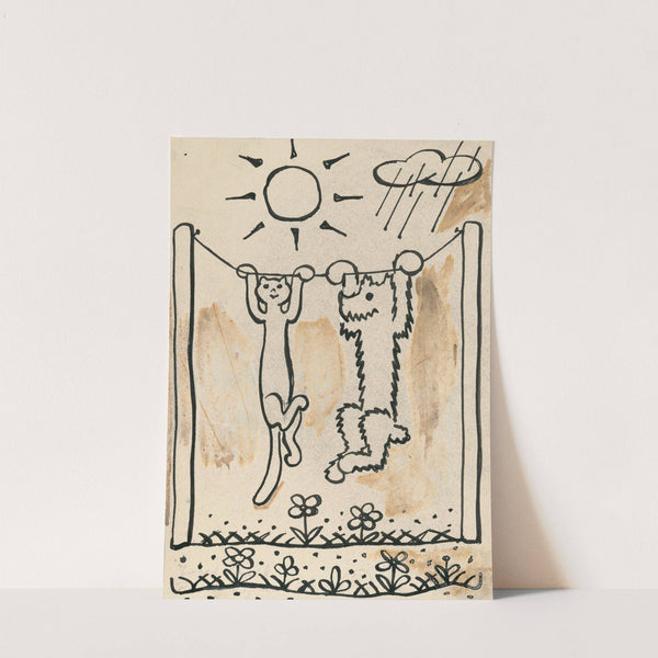 I Had a Dog and a Cat Pl 41 by Josef Čapek