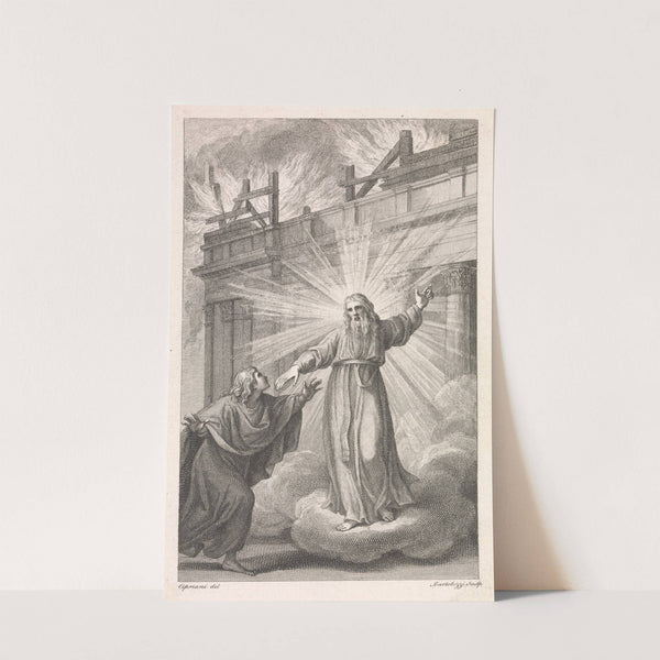 I Have Laid The Foundation And Another Buildeth Thereon, But Let Every Man Take Heed How He Buildeth Thereon, 1 Cor. 3, 10 (ca.1785) by Giovanni Battista Cipriani