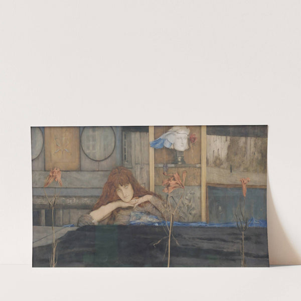 I lock my door upon myself (1891) by Fernand Khnopff