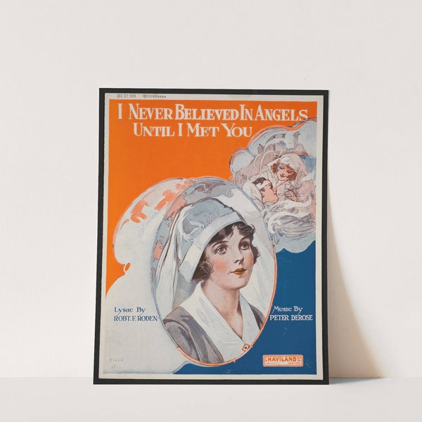 I never believed in angels until I met you girl of the cross by Anonymous