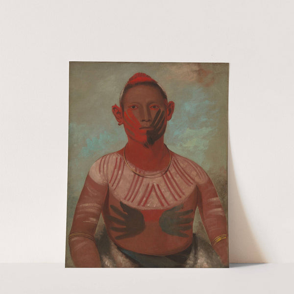 I-O-Wáy, One of Black Hawk's Principal Warriors by George Catlin