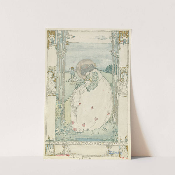 I pray you hear my song of a nest. by Jessie M. King