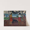 I Raro te Oviri (Under the Pandanus) by Paul Gauguin