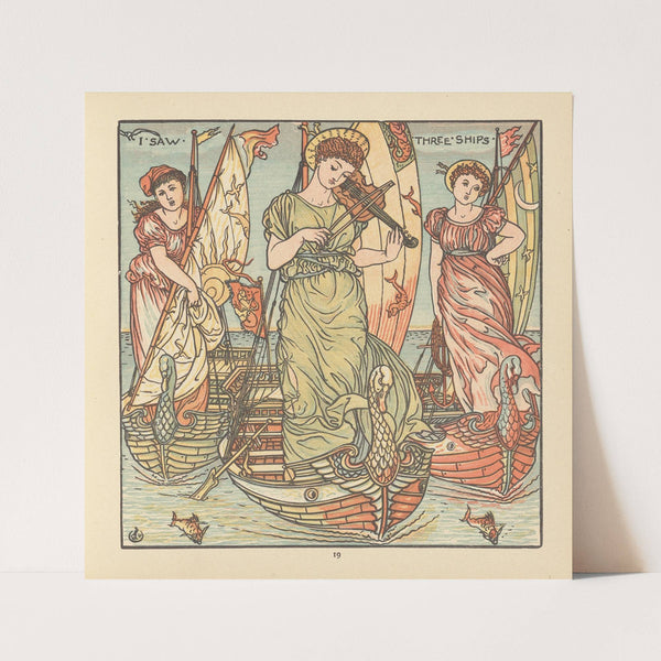 Little Jack Horner (1876) by Walter Crane