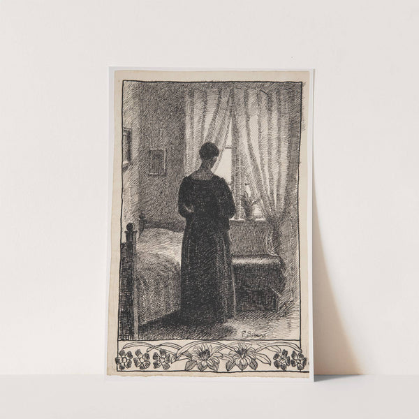 I sovekammeret Anna Syberg by Fritz Syberg