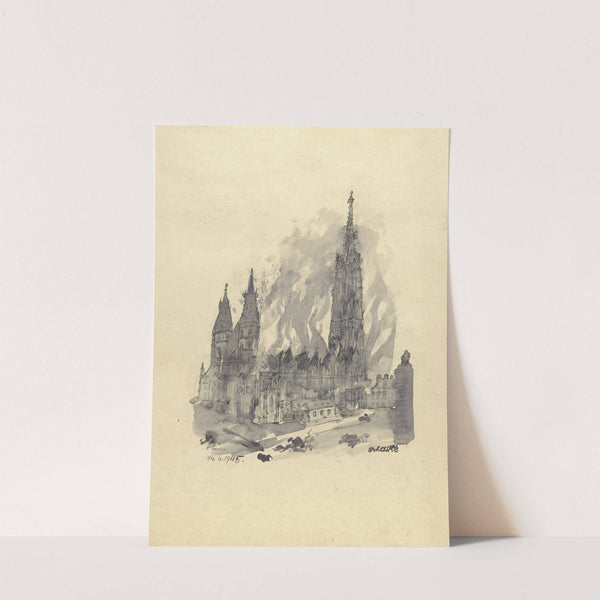 I. Stephanskirche (1945) by Oskar Laske