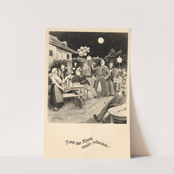 Ringelspiel (1907) by Fritz Schönpflug