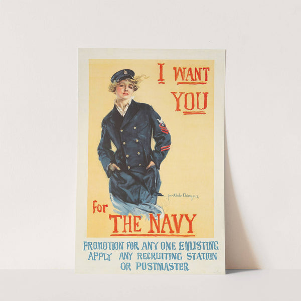 I Want You For the Navy (1917) by Howard Chandler Christy