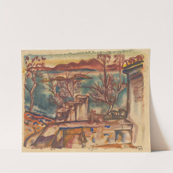 Ibiza, Balearic Islands by Frances Hodgkins