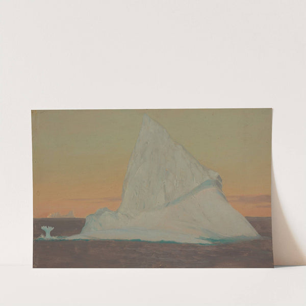 Iceberg and Ice Flower (1859) by Frederic Edwin Church