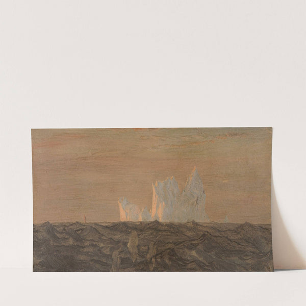 Icebergs (June or July 1859) by Frederic Edwin Church