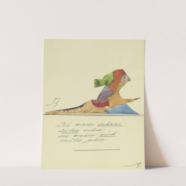 'Ich werde schwere Zeiten sehen …' by John Elsas