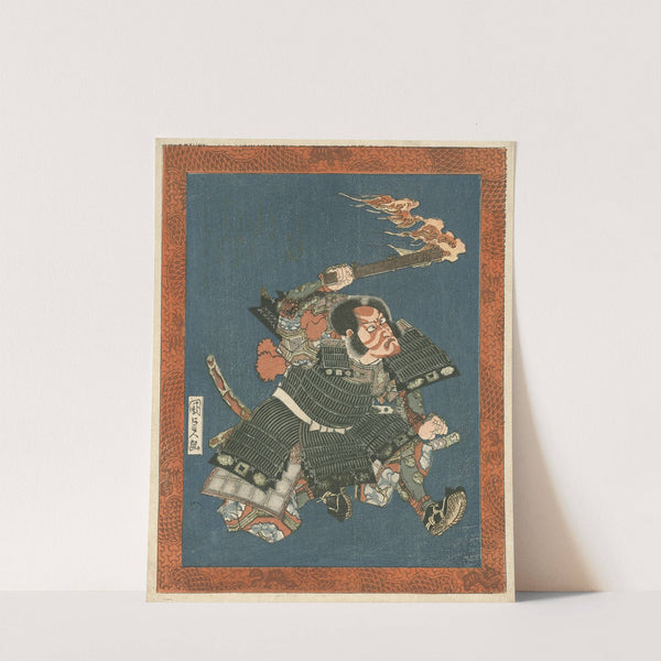 Ichikawa Danjūrō VII as I no Hayata by Utagawa Kunisada (Toyokuni III)