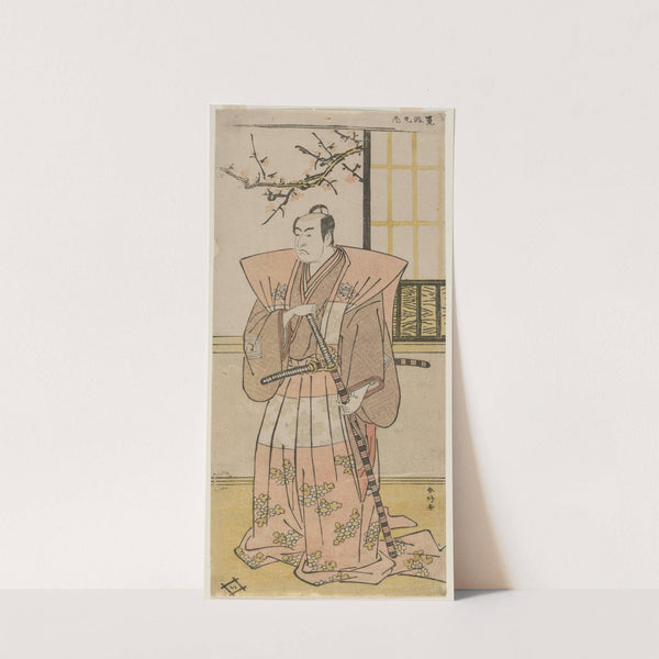 Ichikawa Monnosuke II as a Lord in Formal Dress by Katsukawa Shunkō