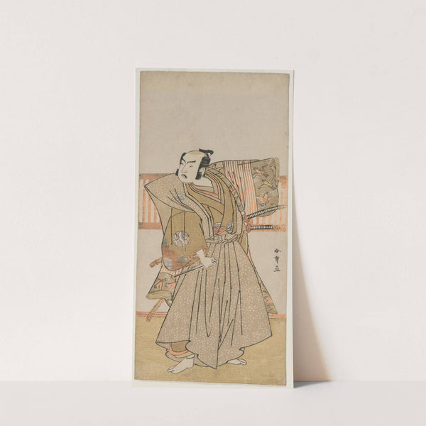 Ichimura Uzaemon IX as Soga no Juro by Katsukawa Shunshō