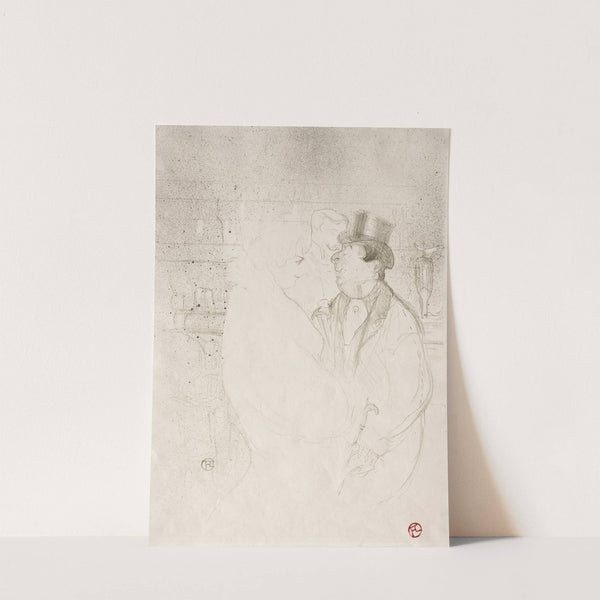 Ida Heath at the Bar by Henri de Toulouse-Lautrec