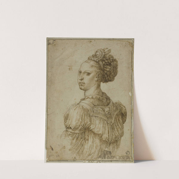 Ideal Bust of a Woman by Bartolomeo Passarotti